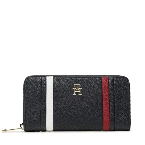 Kadınlar için Tommy Hilfiger Th Amblem Büyük Cüzdan Corp AW0AW15119 DW6