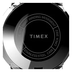 Timex Marlin Mekanik Saatler TW2V44700 Siyah / Gümüş