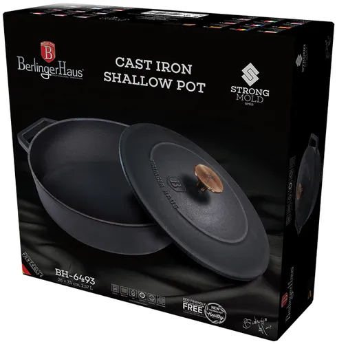 Garnek żeliwny BERLINGER HAUS Strong Mold Serie BH-6493 26 cm