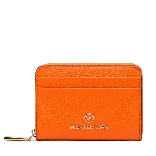 Kadınların Küçük Cüzdan Michael Michael Kors Jet Cazibesi 34s1gt9z1l Apricot