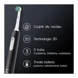 Зубная щетка Oral - B Pro Series 1 Black + чехол