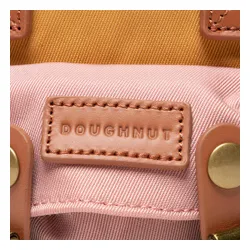 Gogoasa Macaroon Sac Mic D226-3590-F Galben / Trandafir