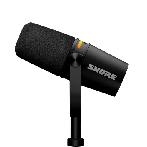 Mikrofon Shure MV7+ K Podcast Kit Przewodowy Dynamiczny Czarny