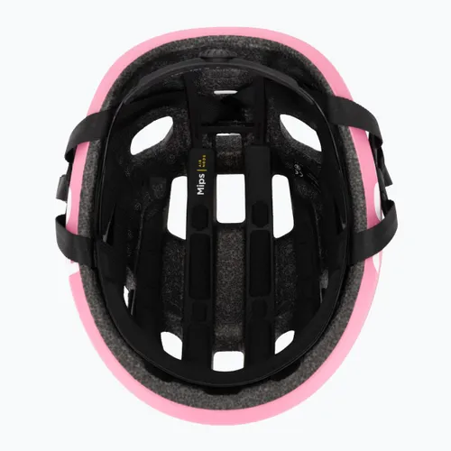 Kask rowerowy POC Amidal olivine green matt/thulite pink matt