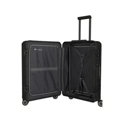 Walizka aluminiowa średnia Travelite Next - black