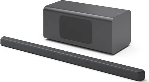 Soundbar PHILIPS TAB8200/10 Szary 2.1-kanałowy, Bezprzewodowy Subwoofer, HDMI eARC, Dolby Atmos, DTS Virtual:X, Wi-Fi, BT