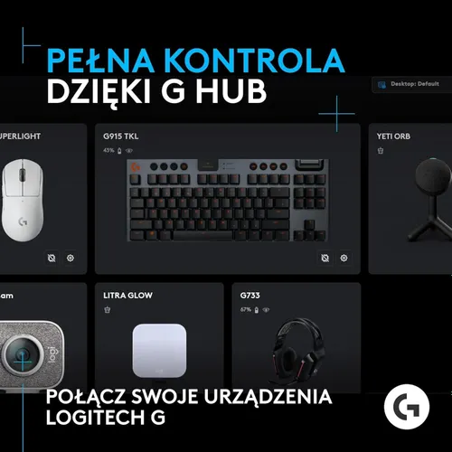 Mikrofon Logitech Yeti Orb Przewodowy Pojemnościowy Czarny