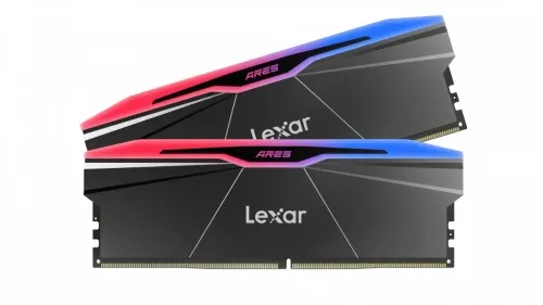 Pamięć RAM Lexar Ares RGB DDR5 32GB (2 x 16GB) 6000 CL30 Czarny