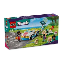 LEGO Friends 42609 Samochód Elektryczny i Stacja Ładowania