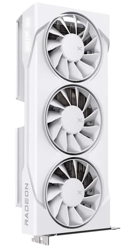 Karta graficzna XFX Swift Radeon RX 9060 XT OC White Triple Fan Gaming Edition 16GB GDDR6 128bit FSR