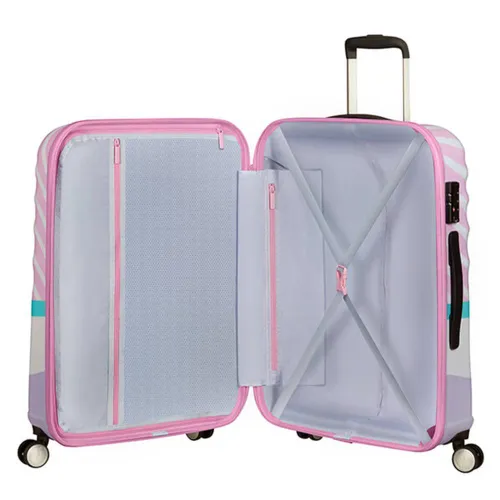 American Tourister Wavebreaker Disney Orta Bavul-Daisy pink kiss