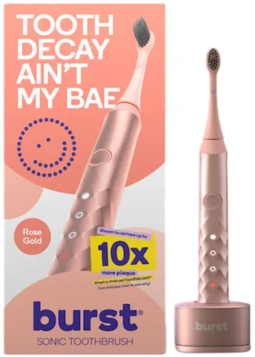Szczoteczka soniczna BURST Oral Care Różowo-złoty