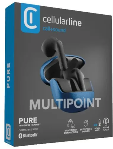 Słuchawki douszne CELLULARLINE Pure Czarny