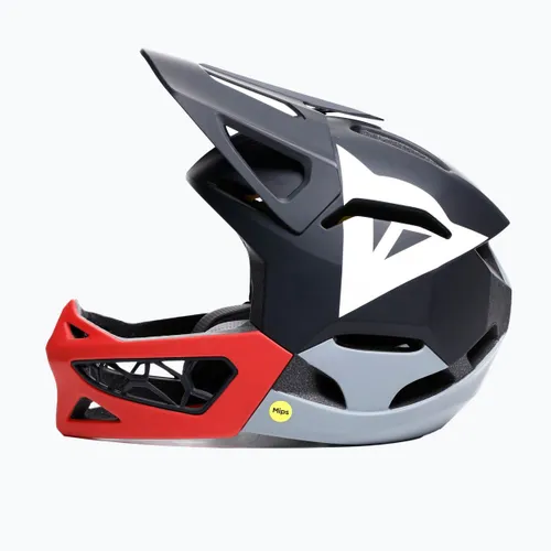 Kask rowerowy Dainese Linea 01 Mips Evo mono matt black/red/nardo grey