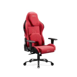 Fotel Diablo Chairs X.One Prime Normal Size Bloody Mary Gamingowy Do 140kg Tkanina Czerwony