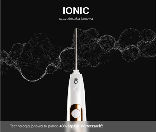 Szczoteczka soniczna TESLA Home Premium TDP121PW Perłowa biel