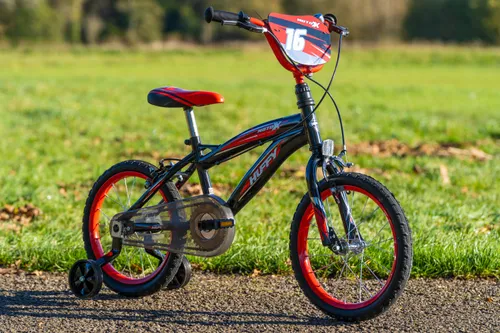 Rower dziecięcy HUFFY Moto X 16 cali dla chłopca Czarny