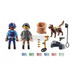 PLAYMOBIL ACT!ON HEROES 71731 PIES POLICYJNY zestaw dla dzieci +4 lata