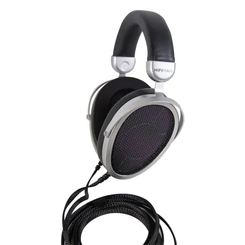 Słuchawki przewodowe HiFiMAN Mini Shangri La Nauszne Czarno-srebrny