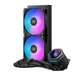Chłodzenie Cooler Master MasterLiquid Core Nex 240 RGB Czarny