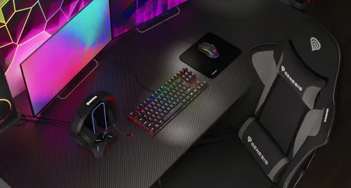 Fotel GENESIS Nitro 440 G2 Czarno-szary