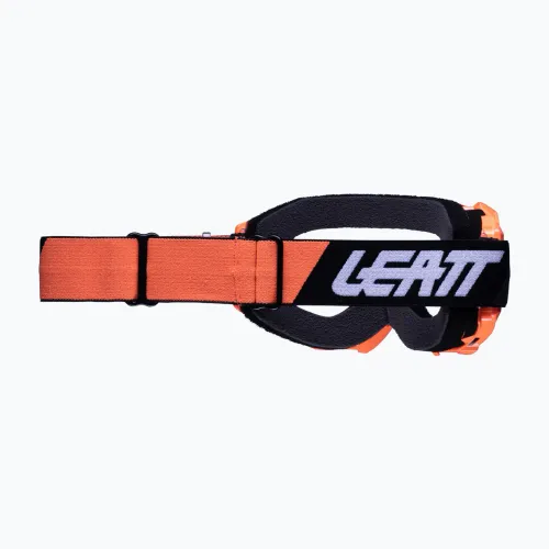 Велосипедные очки Leatt Velocity 4.5 неоновый оранжевый/прозрачный