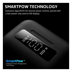 Słuchawki bezprzewodowe Tozo AeroSound2 Dokanałowe Bluetooth 5.3 Czarny