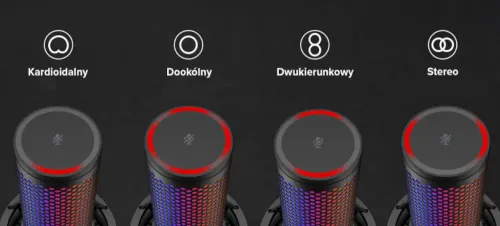 Mikrofon HyperX Quadcast 2 S Przewodowy Pojemnościowy Czarny