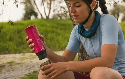 Капсульная кофемашина OUTIN Nano, красный