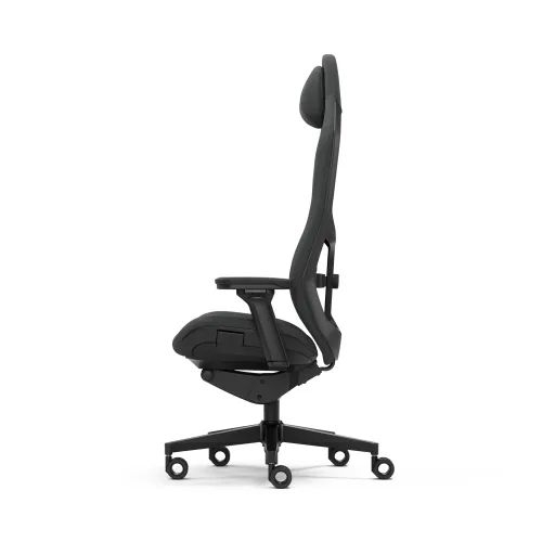 Fotel Fractal Design Refine Fabric Dark Gamingowy do 125kg Tkanina Czarny