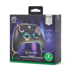 Pad PowerA Advantage Wired Controller Lumectra Black do Xbox Series X/S, Xbox One, PC Przewodowy