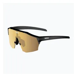 Okulary przeciwsłoneczne Koo Alibi black matt/gold mirror