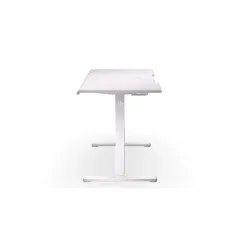 Biurko Endorfy Atlas S Electric Onyx White 114cm Regulacja wysokości Biały