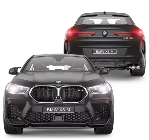 Zdalnie sterowany samochód COIL auto RC pilot BMW X6 M LED 1:14 pojazd czarny