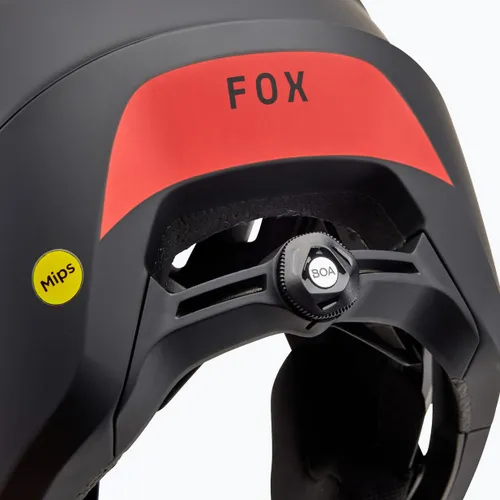 Kask rowerowy Fox Racing Dropframe Pro Nyf CE black/white