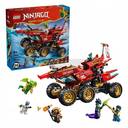 LEGO Ninjago 71869 Perła Lądu, zestaw klocków 9+