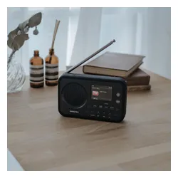 Radioodbiornik Sangean DPR-76BT Radio FM DAB+ Bluetooth Czarny