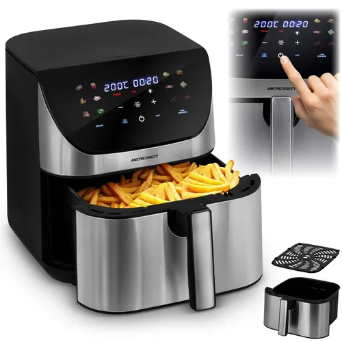 Air Fryer Frytkownica beztłuszczowa BERDSEN BD-659 8l 12 automatycznych programów
