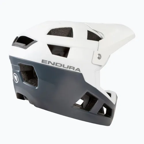Kask rowerowy Endura Singletrack Full Face white