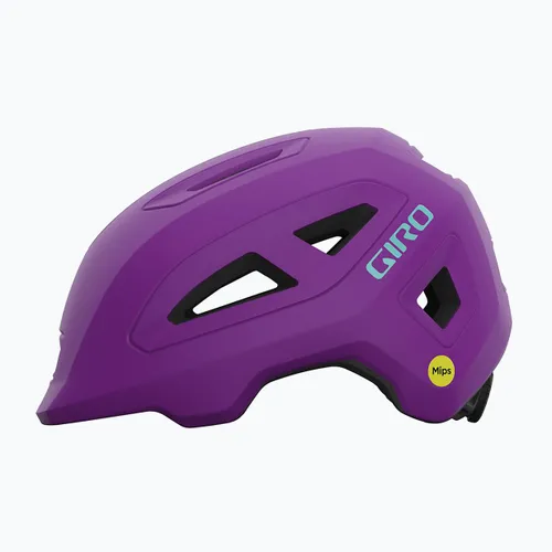 Kask rowerowy dziecięcy Giro Scamp II Jr matte purple