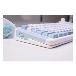 Klawiatura MCHOSE X75 V2 Hyacinth Switch Biało-niebieski