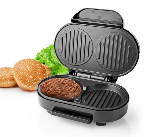 Grill elektryczny NEDIS KAHM100BK