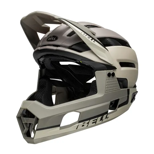 Kask rowerowy Bell FF Super Air R MIPS Spherical matte cement/gray