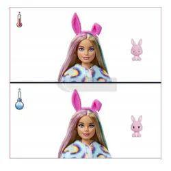 Lalka Barbie w przebraniu królika Cutie Reveal HHG19
