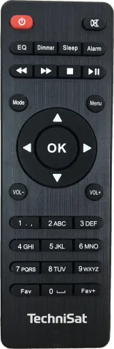 Radioodbiornik TechniSat Classic 500 IR Radio FM DAB+ Internetowe Bluetooth Czarny