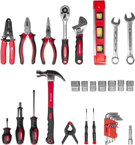 Zestaw narzędzi MAPOWER MPTS168 (168 elementów)