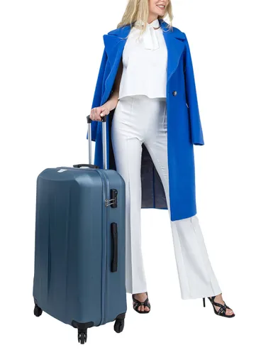 Walizka duża Puccini Paris - niebieski