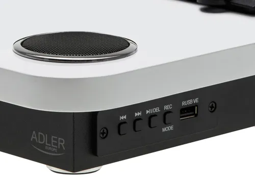 Gramofon ADLER AD 1914 Biały