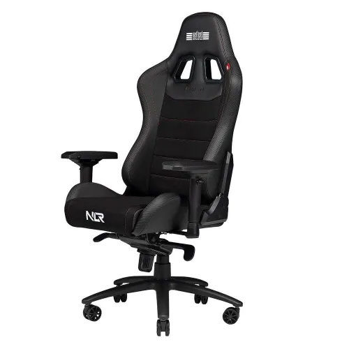 Fotel Next Level Racing NLR-G003 Pro Gaming Chair Leather &a; Suede Edition Gamingowy do 140kg Skóra naturalna Czarny