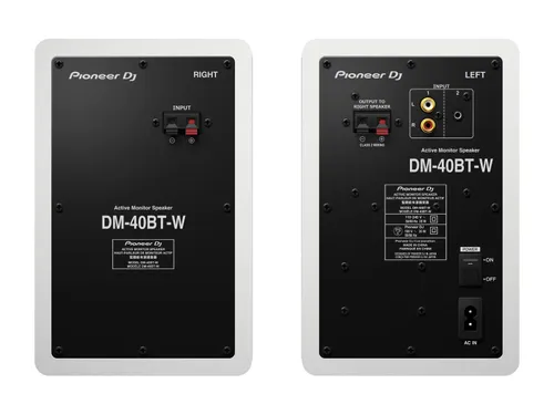 Колонки Pioneer DJ Dm-40Bt White 2шт.